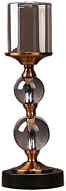 AVFORACandelabra Candlestick Metal Holder - Durable Elegant Design for Home Restaurant Use