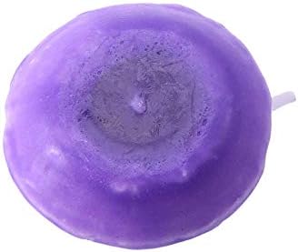 12-Piece Purple Smokeless Floating Candles for Weddings Birthdays More