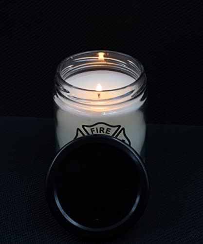 Game On Novelties Firefighter Maltese Cross Candle Novella