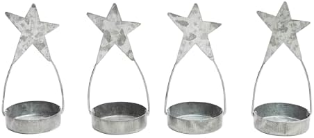 Star Tealight Holders Set