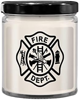 Game On Novelties Firefighter Maltese Cross Candle Novella