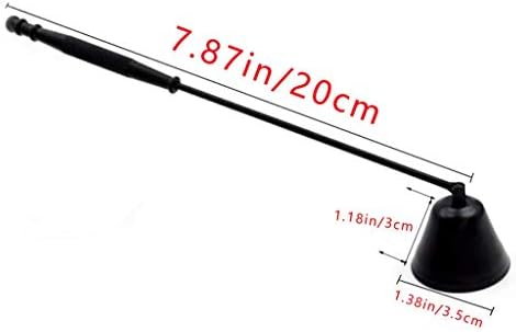 Candle Snuffer Black - Swivel Head Easy to Use Elegant Design