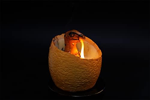 T-Rex Dinosaur Hatching Candle by MooYazu