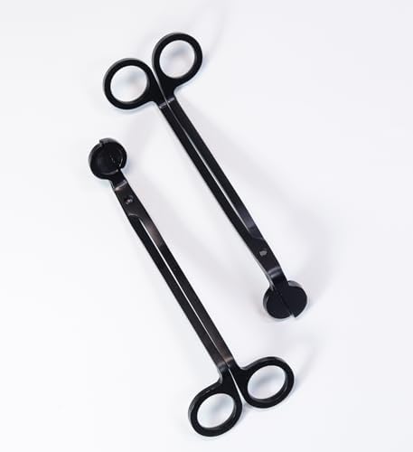 Aroparc 10PCS Candle Wick Trimmer Set Black 1