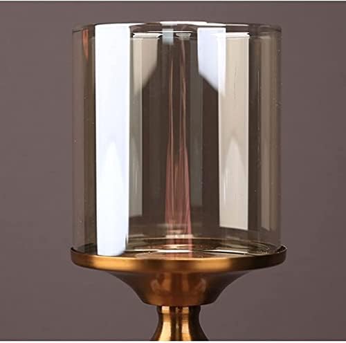 AVFORACandelabra Candlestick Metal Holder - Durable Elegant Design for Home Restaurant Use