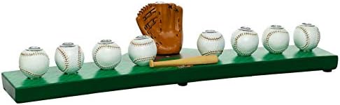 Rite Lite Hanukkah Baseball menorah Jewish sports gift for boys