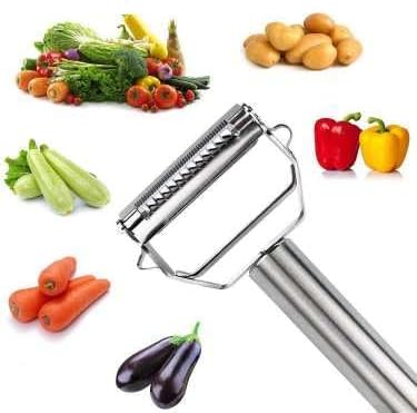 Stainless Steel 3-in-1 Vegetable Julienne Slicer