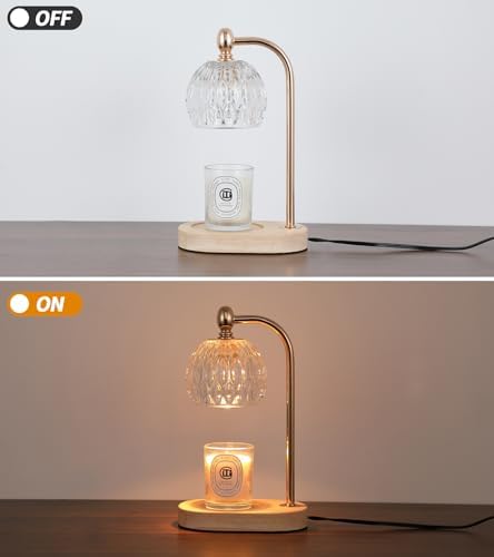 Fragrance Candle Warmer lamp with Timer Dimmer
