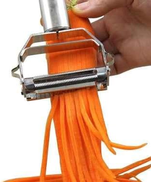 Stainless Steel 3-in-1 Vegetable Julienne Slicer