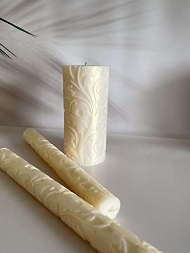 Wedding Wedding Unity Candle Set - Symbol of Love Connection