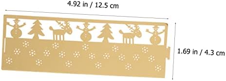50 Pcs Christmas Snowflake Candle Party Decor on the Go