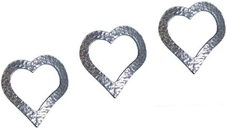 3 Heart Candle Pins for Veneration