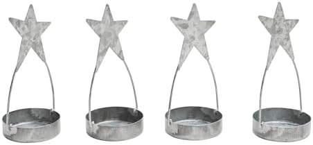 Star Tealight Holders Set