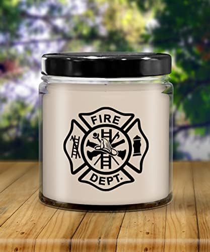 Game On Novelties Firefighter Maltese Cross Candle Novella