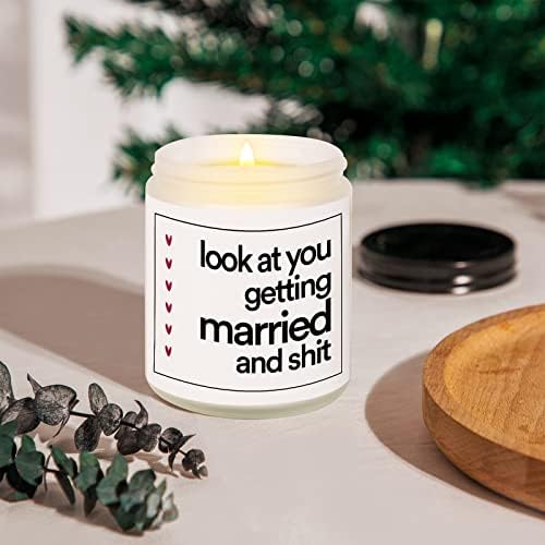 Funny Lavender Candle for Weddings