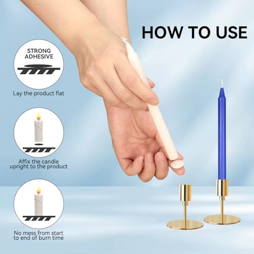 Taper Candle Wax Dots Adhesive