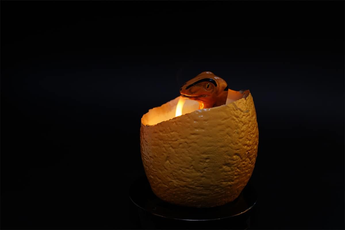 T-Rex Dinosaur Hatching Candle by MooYazu