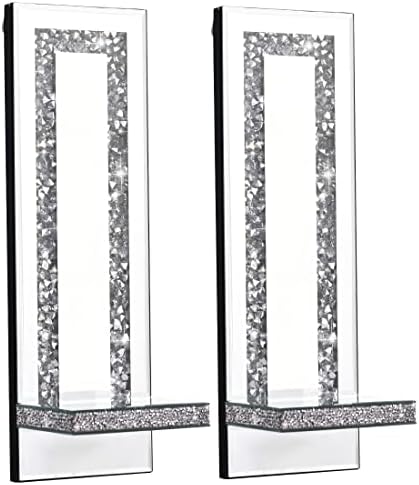 Aeveco Crystal crush diamond mirrored candle scones