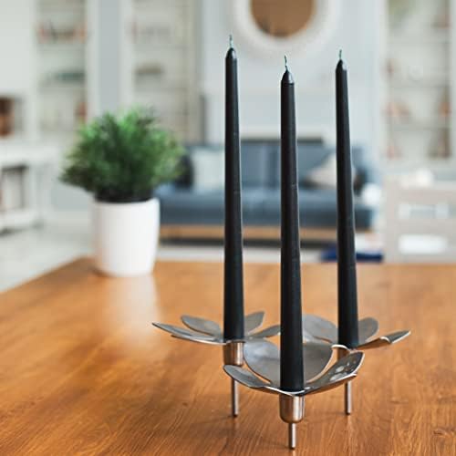 Sonedly Long-Burning 12-Inch Taper Candles 4-Pack