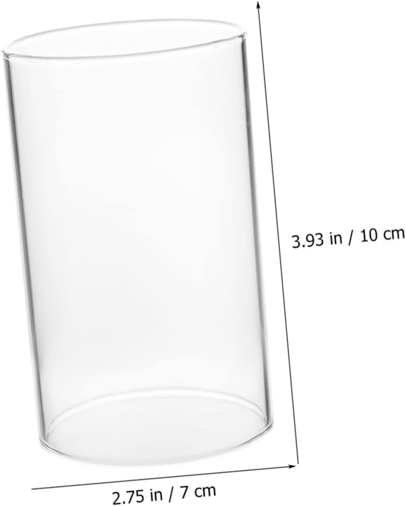 DECHOUS Glass Candle Holder