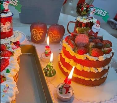 Christmas Decorations Scene Layout A HOLIDAY DISHETTE
