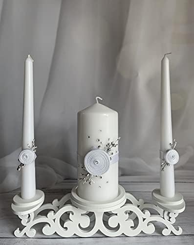 Unity Candle Set for Wedding - Aesthetic and Timeless Design