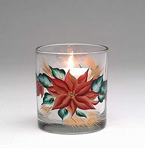 Adorable Poinsettia Candle Holder