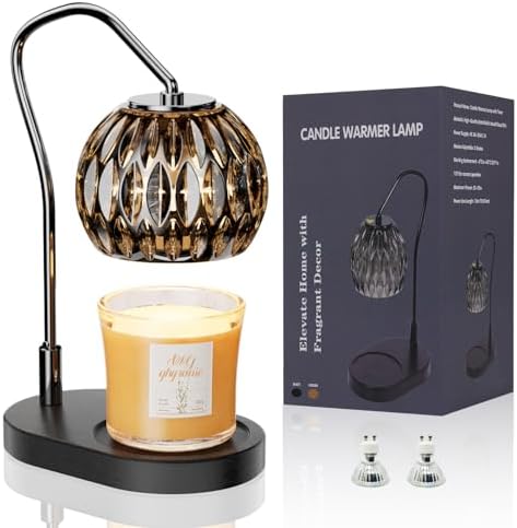 Candle Warmer Lamp with Timer 4-Level Dimmer