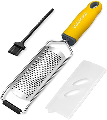 Get Fresh Flavor Zester Grater Compact Tool for Citrus Zesting Cheesering