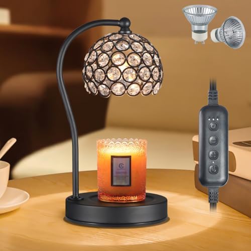 Safe Candle Warmer Lamp with Timer for Home Decor