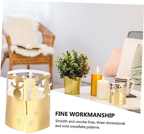 50 Pcs Christmas Snowflake Candle Party Decor on the Go
