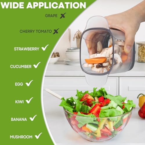 Premium Multifunctional Fruit Vegetable Slicer with Sharp Blades and Easy Cleaning