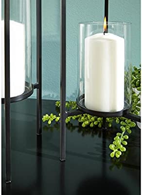 Ginette Metal 2-Piece Candle Holder Set