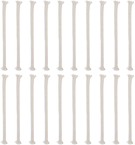 SWATOM 14 Round Cotton Oil Lamp Wicks 20 PCS