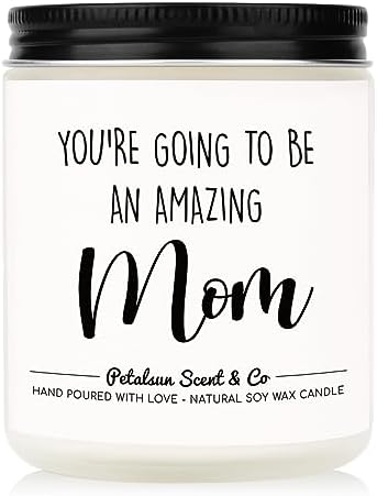 Petalsun Lavender Soy Candle for New Moms 7OZ
