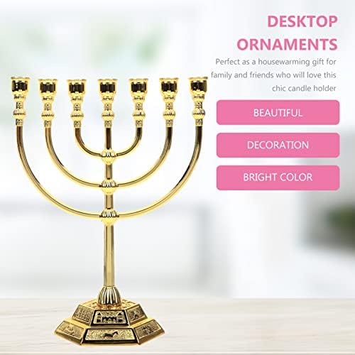 Hanukkah Menorah Candle Holder