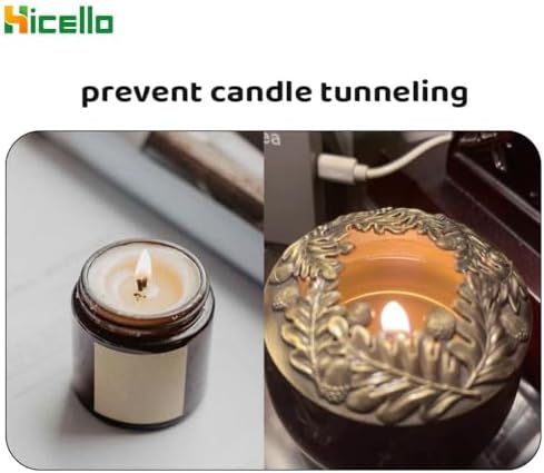Bring out the best in your candles with Hicellos antique bronze candle toppers