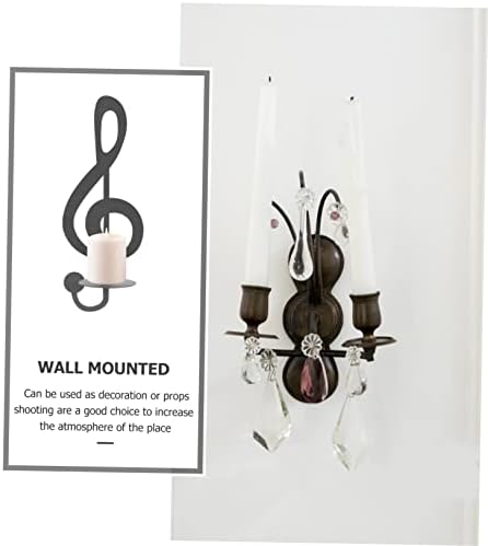 Music Notes Wall Sconce Holder