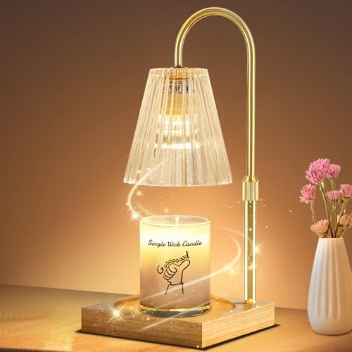 SooFoo Candle Warmer Lamp with Timer and Dimmer