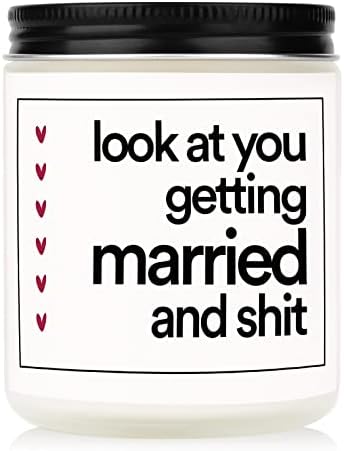 Funny Lavender Candle for Weddings
