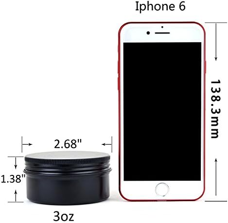3 oz Tins - Eco-Friendly Travel Tins