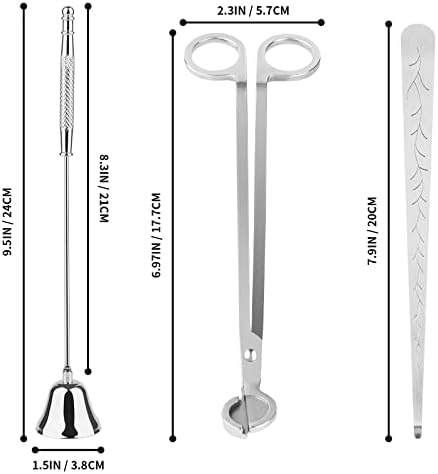 Kirecoo 3-in-1 Candle Accessory Set