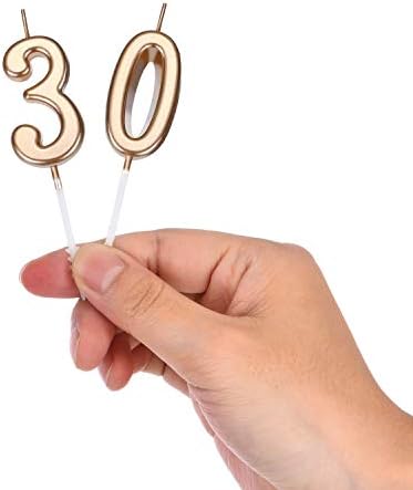 30th Birthday Candles Cake Topper Happy Birthday Candle 354 inches