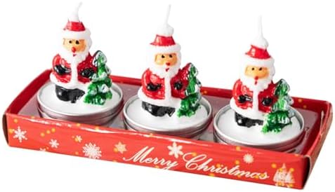Mini Christmas Tea Lights - 3Pcs Set