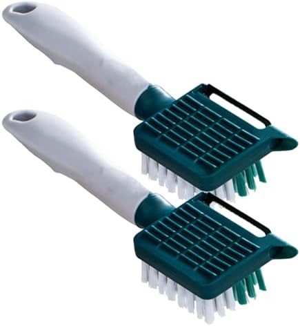 BuRuiJi 2 in 1 Vegetable Brush and Julienne Peeler