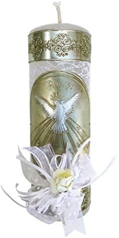 Mexican Artisans Catholic Baptism Candles