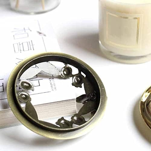 Simple Snowflake Candle Shade Cover for 73-81mm Jar Candles