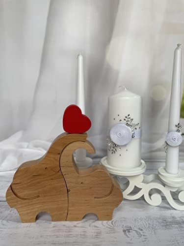 Unity Candle Set for Wedding - Aesthetic and Timeless Design