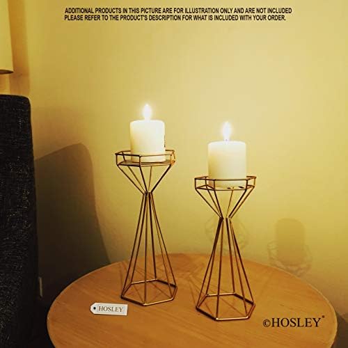 Elegant Gold Candle Holders