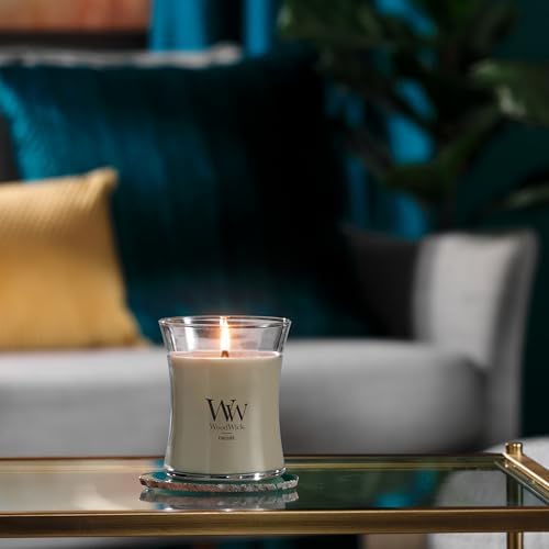 WoodWick Medium Hourglass Candle Fireside Scent Premium Soy Blend